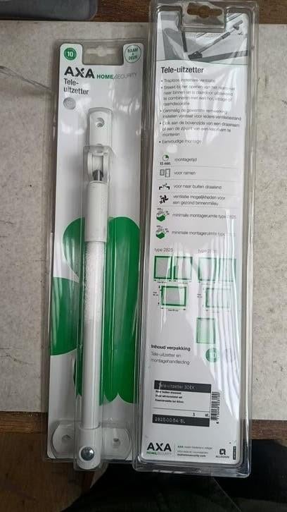 Axa tele uitzetter / Raambeslag, Verzenden, Nieuw, Minder dan 50 watt