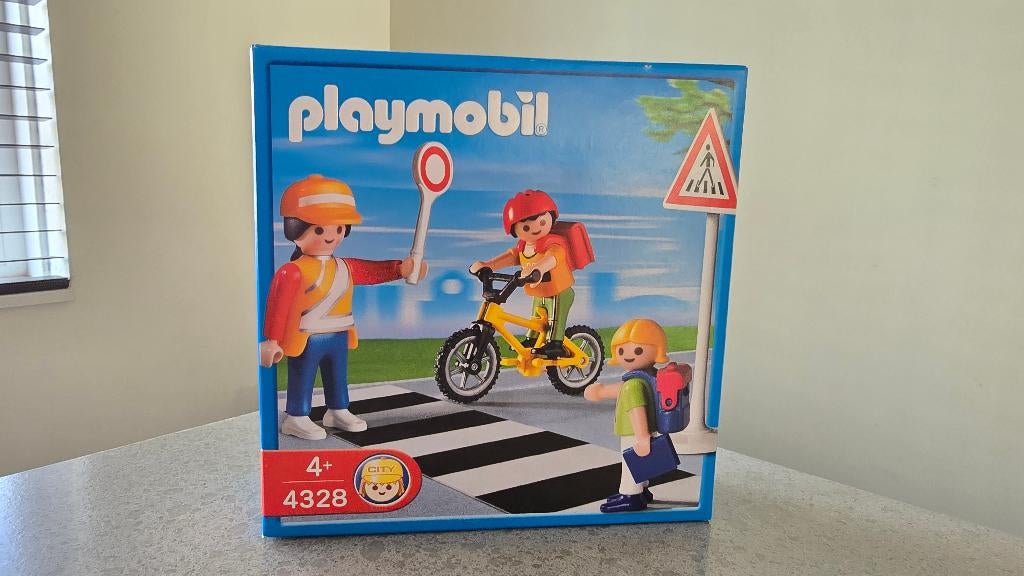 Playmobil 4328 Verkeersbegeleider met kinderen nieuw in doos, Kinderen en Baby's, Speelgoed | Playmobil, Ophalen of Verzenden
