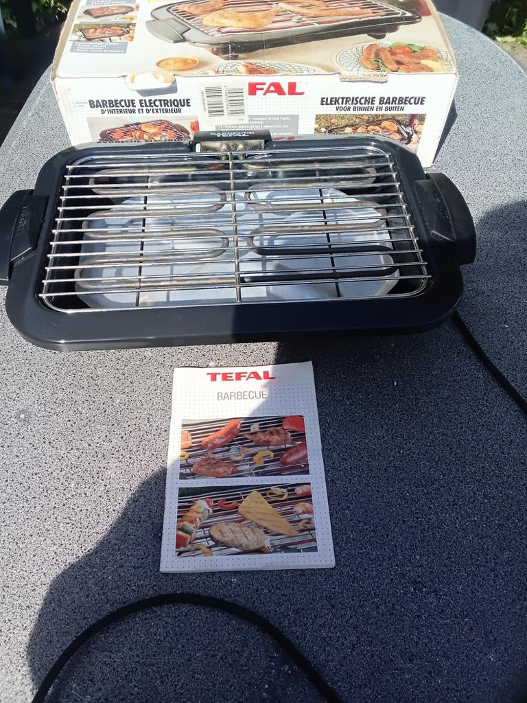 Tefal Elektrische Barbecue - Binnen & Buiten  te gebruiken, Ophalen of Verzenden