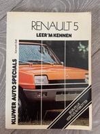 Kluwer autospecials Renault 5 R5 t/m 1976, Ophalen of Verzenden