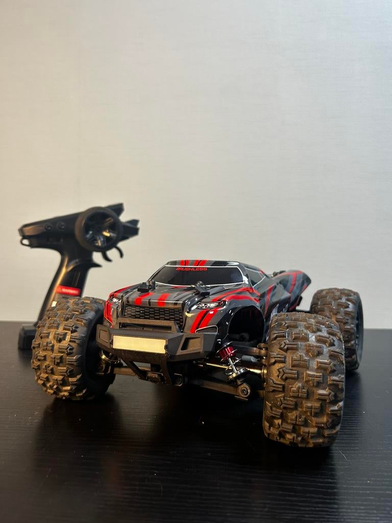 RC offroad truck 4x4 1:14 Rood, Elektro, Auto offroad, Schaal 1:14, Nieuw