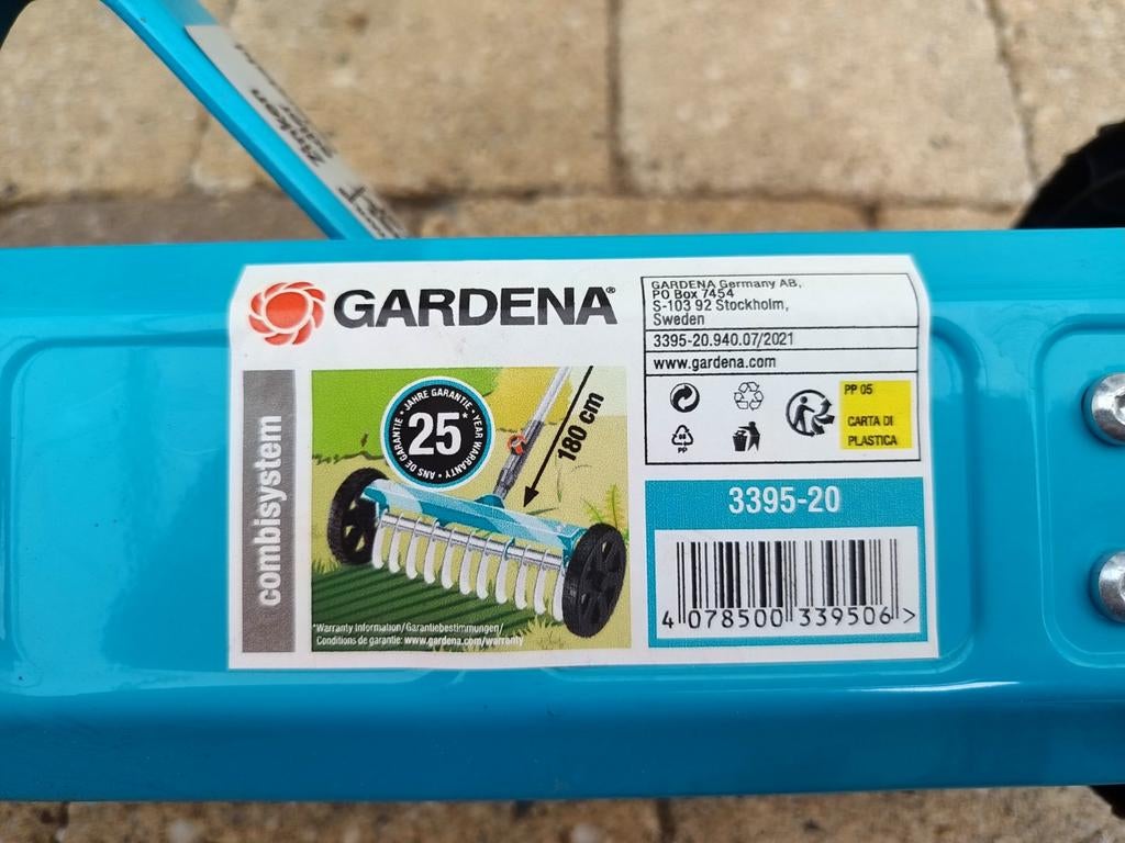 GARDENA Combisystem verticuteerboy, Ophalen of Verzenden, Zo goed als nieuw, GARDENA