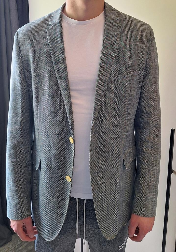 Stijlvol Bosch colbert maat 54, Kleding | Heren, Kostuums en Colberts, Maat 52/54 (L), Blauw, Ophalen of Verzenden, Zo goed als nieuw