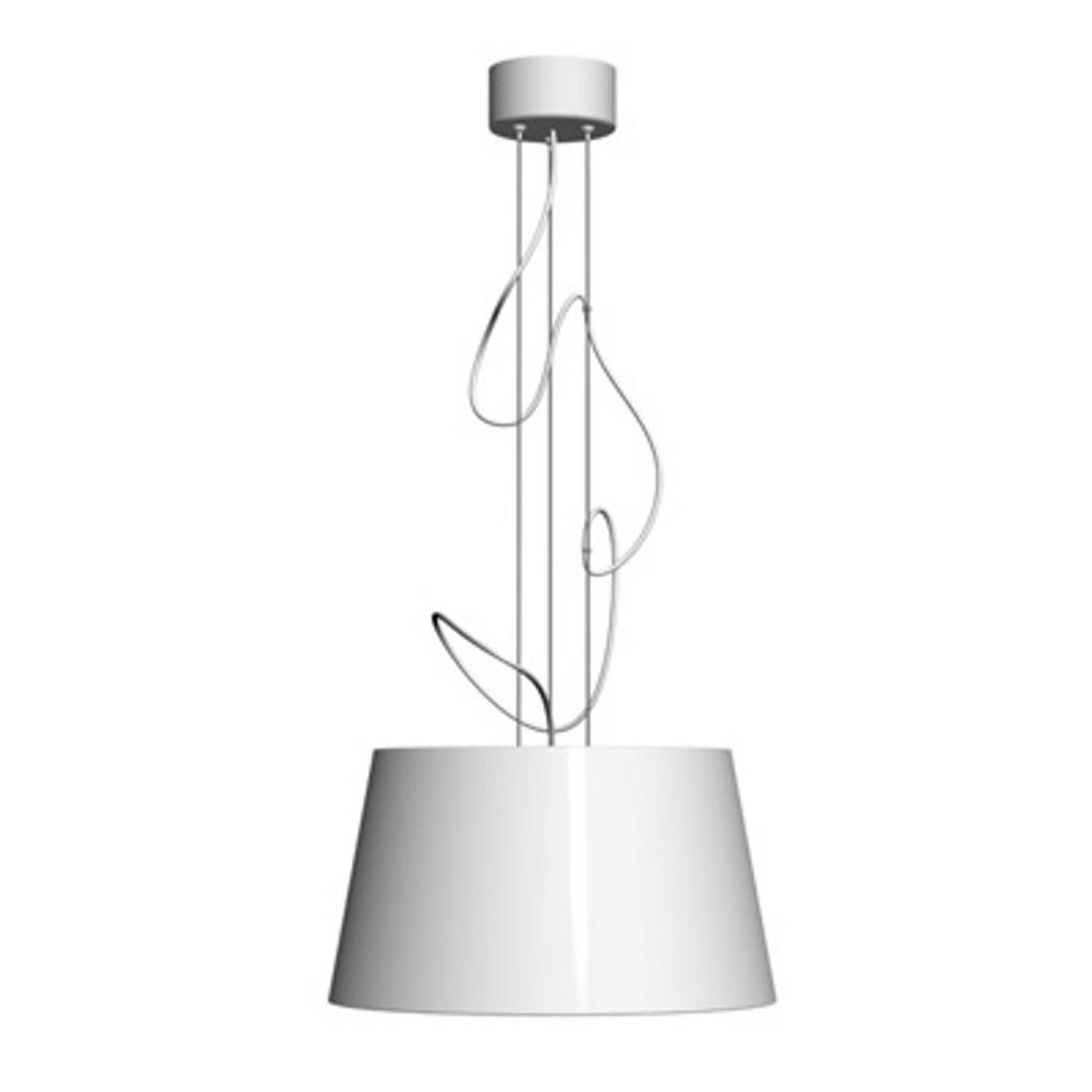 IKEA Kulla hanglamp wit (11 stuks), Ophalen of Verzenden, Gebruikt, Metaal, 50 tot 75 cm