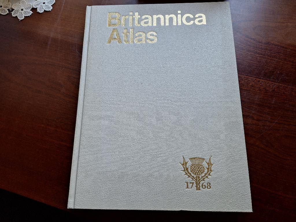 Britannica Atlas, 1968, Boeken, Overige atlassen, Nieuw, Ophalen of Verzenden, 1800 tot 2000