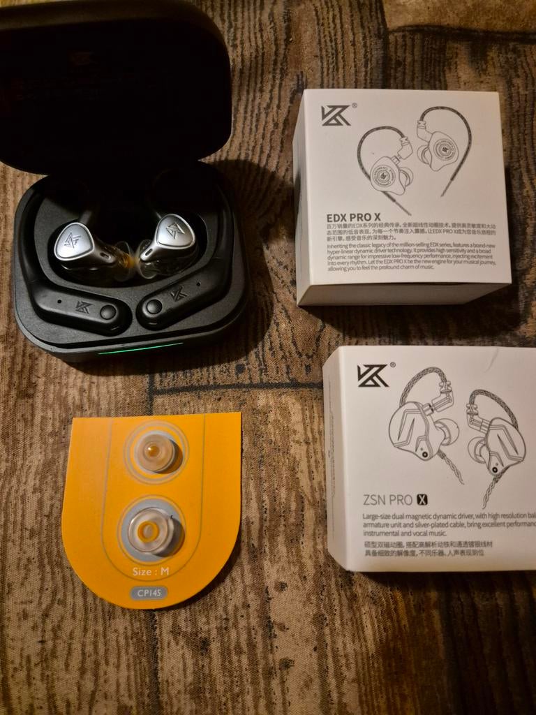 KZ AE01 Bluetooth + KZ Zsx + KZ ZSN PRO + KZ EDX PRO X, Ophalen of Verzenden