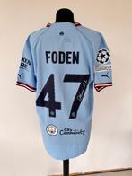 Manchester City Shirt signed by Foden – Champions League, Ophalen of Verzenden, Zo goed als nieuw, Buitenlandse clubs, Shirt