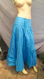 Mooie lange rok, Blauw, Maat 42/44 (L), Ophalen of Verzenden, Zo goed als nieuw