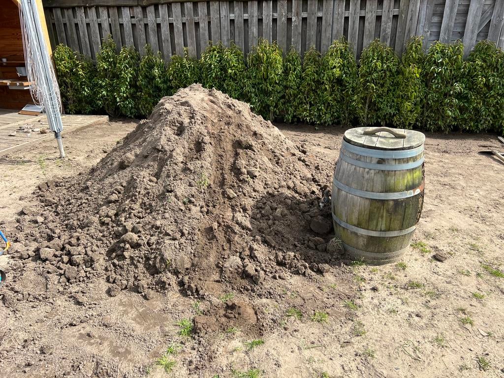 GRATIS af te halen tuinaarde/grond, Tuin en Terras, Aarde en Mest, Ophalen, Tuinaarde