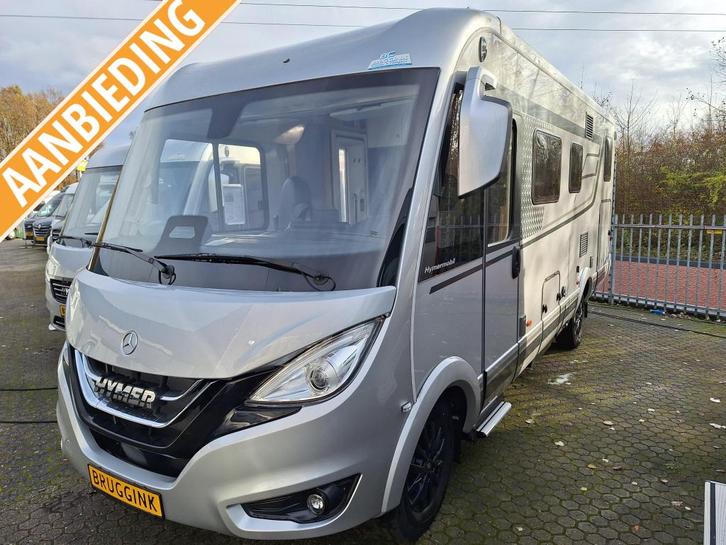 Hymer B-MC I 600 BLACKLINE 170 PK 2 JAAR BELASTINGVRIJ!, Caravans en Kamperen, Campers, Bedrijf, tot en met 4, Integraal, Hymer