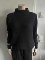 Nukus trui zwart met wit accenten maat M, Kleding | Dames, Verzenden, Gedragen, Maat 38/40 (M), Zwart