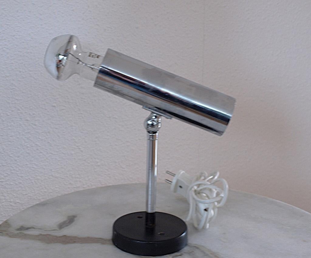 Space age retro vintage tafellamp, Huis en Inrichting, Ophalen, Gebruikt, Minder dan 50 cm