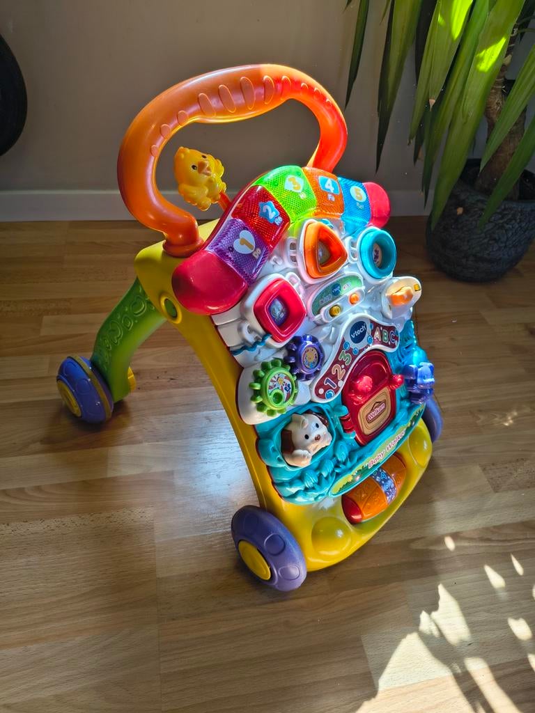 VTech loopkar, Ophalen, Gebruikt