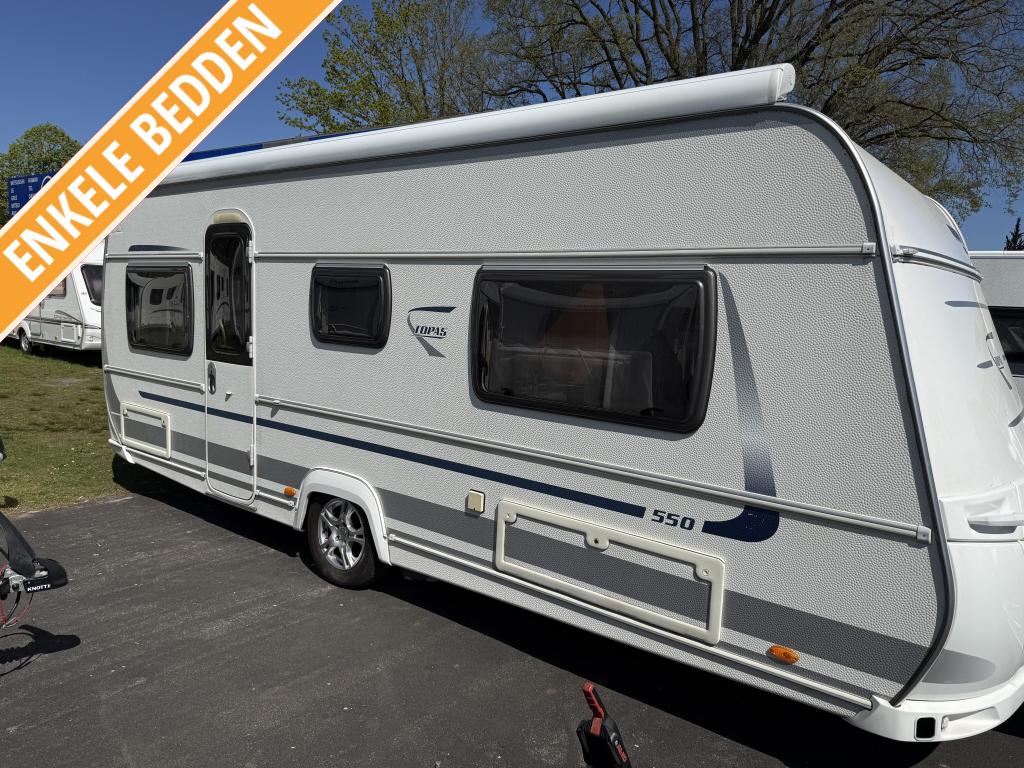 FENDT TOPAS 550 SG APARTE BEDDEN MOVER AIRCO CASSETE LUIFEL, Caravans en Kamperen, Rondzit, Bedrijf, Schokbreker, Fendt