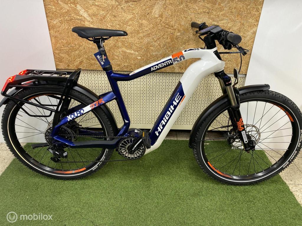 HAIBIKE XDURO ADVENTURE FLYON 5.0 2021 55 CM SLECHTS 736 KM, Fietsen en Brommers, Overige merken, Haibike, Haibike, Haibike