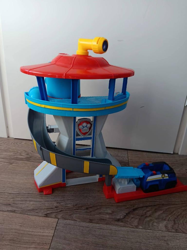(Zo goed als nieuw)Paw Patrol uitkijktoren, Ophalen, Zo goed als nieuw
