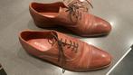 leren herenschoen, merk van Lier, maat 8. Cognac kleur,, Kleding | Heren, Schoenen, Ophalen of Verzenden, Zo goed als nieuw, Bruin