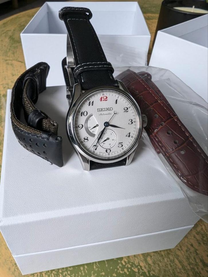 Seiko SPB059j1 Presage Horloge, Sieraden, Tassen en Uiterlijk, Horloges | Heren, Zo goed als nieuw, Polshorloge, Seiko, Staal