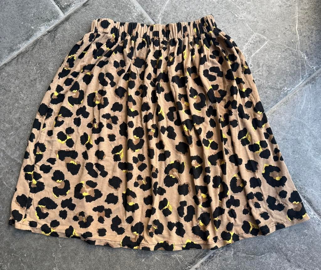 Rokje panterprint, Kleding | Dames, Rokken, Maat 38/40 (M), Bruin, Nieuw, Ophalen of Verzenden