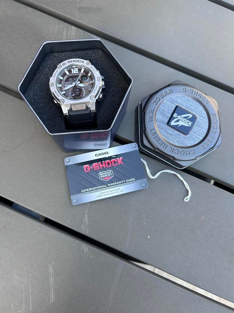 Casio G-Shock GST-B300-1AER, Ophalen of Verzenden, Zo goed als nieuw, Kunststof, Casio