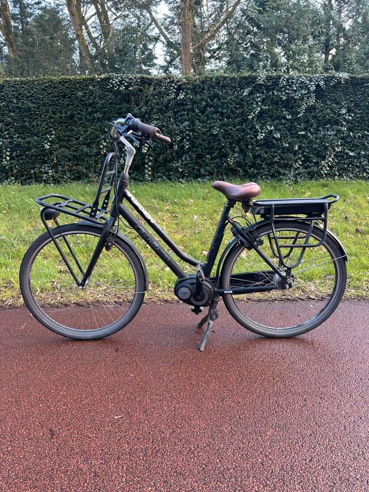 Gazelle Miss Grace elektrische fiets met bosch middenmotor, Fietsen en Brommers, Elektrische fietsen, Zo goed als nieuw, Gazelle