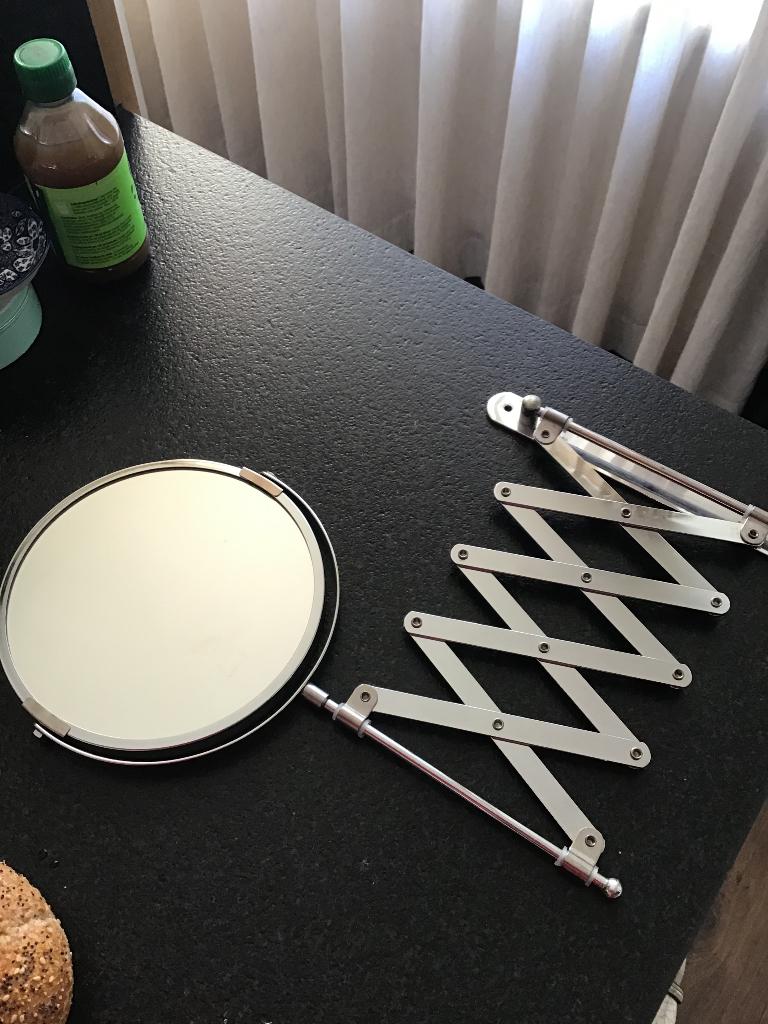 Make up spiegel, Huis en Inrichting, Ophalen, Minder dan 50 cm, Rond, Nieuw