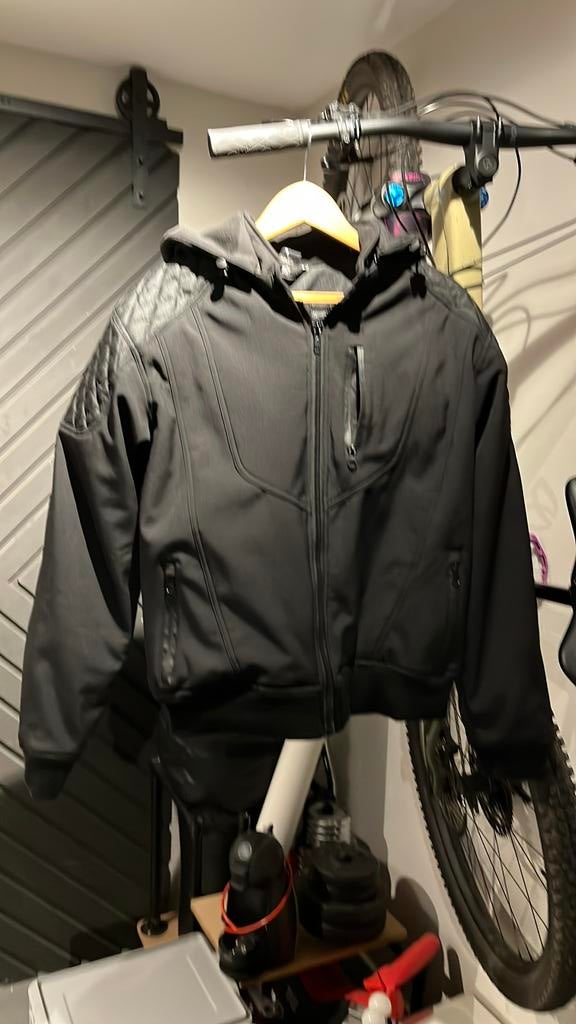 Motorjas - casual cafe racer - maat L, Motoren, Kleding | Motorkleding, Ophalen of Verzenden, Tweedehands, Heren, Jas | textiel