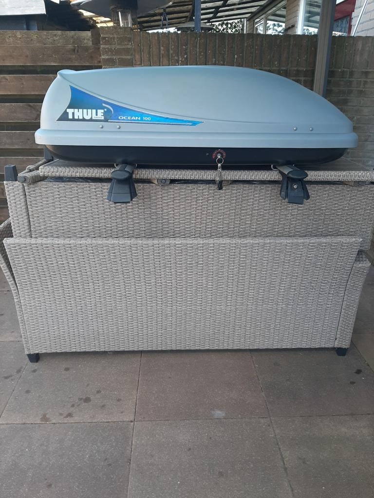 Dakkoffer  met dakdrager  Audi, Auto diversen, Dakkoffers, Ophalen of Verzenden, Zo goed als nieuw