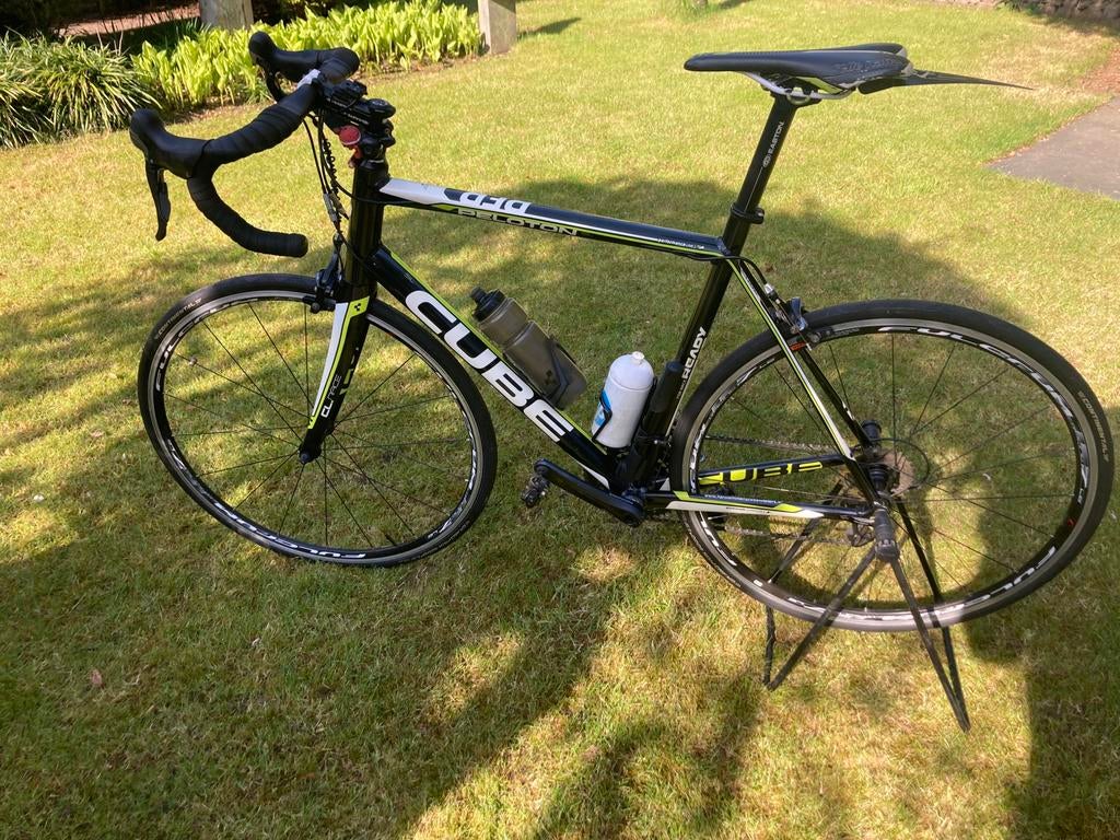 Cube racefiets, Fietsen en Brommers, Fietsen | Racefietsen, Gebruikt, Heren, Overige merken, Meer dan 20 versnellingen, Aluminium