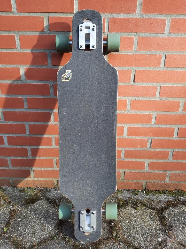 Oxelo Longboard, Sport en Fitness, Skateboarden, Ophalen, Gebruikt, Overige typen, Longboard