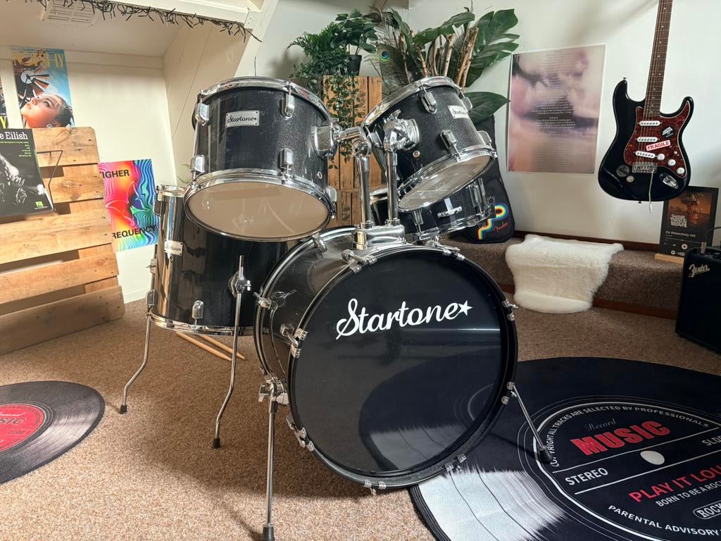 Startone drumstel, zo goed als nieuw, Muziek en Instrumenten, Drumstellen en Slagwerk, Ophalen, Zo goed als nieuw, Overige merken