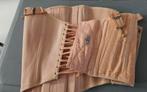 Brocante Frans oud zacht roze corset gemerkt CPF, Antiek en Kunst, Ophalen of Verzenden