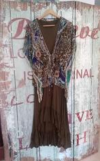 Groene Spaanse zomer jurk Mt. 40, Ophalen of Verzenden, Zo goed als nieuw, Maat 38/40 (M), Groen