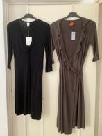 Zwart + bruin jurkje van VILA, mt S, nieuw, Ophalen of Verzenden, Nieuw
