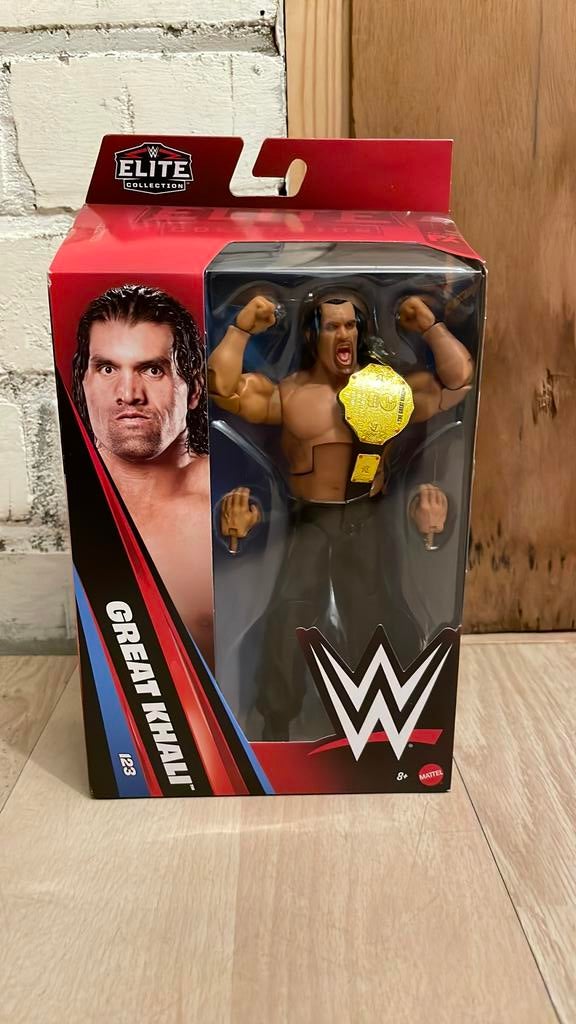 Wwe Elite collection Great Khali, Ophalen, Zo goed als nieuw