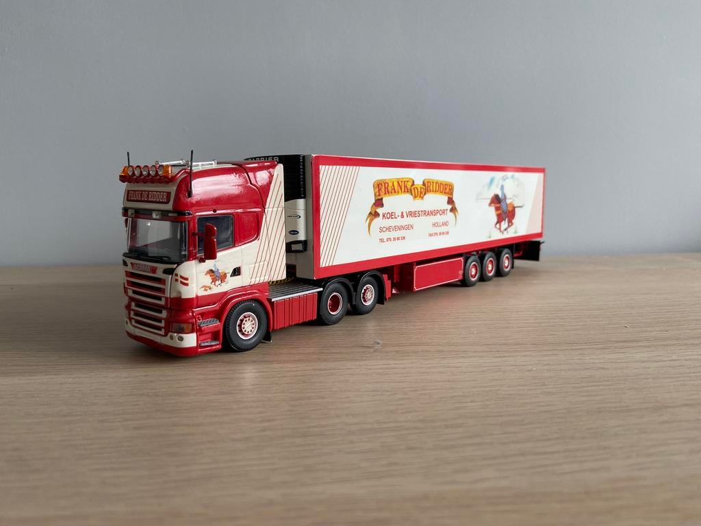 Tekno Scania R serie Frank De Ridder Enkelas sleeper, Ophalen, Nieuw, Bus of Vrachtwagen, Tekno