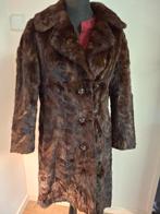Vintage nertsbontjas The Furshop Rotterdam jaren '90, Maat 38/40 (M), Bruin, Gedragen, The Furshop