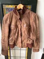 Gave leren jack, Maat 38/40 (M), Bruin, Ophalen of Verzenden, Onbekend
