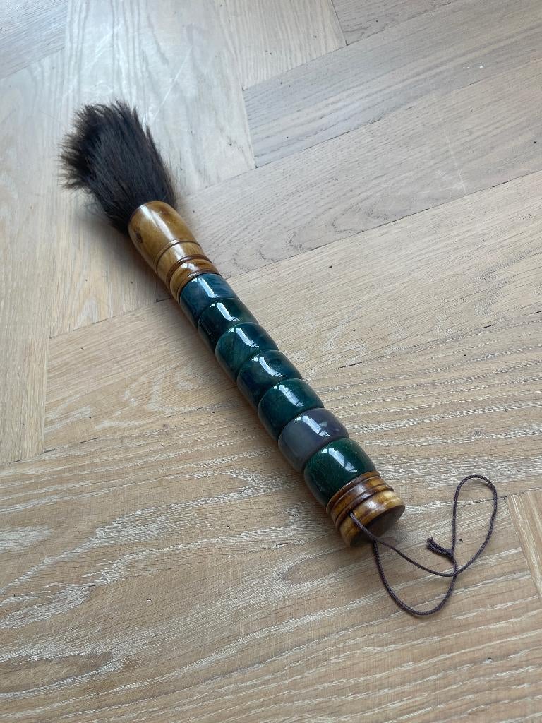 Chinese kwast, Ophalen