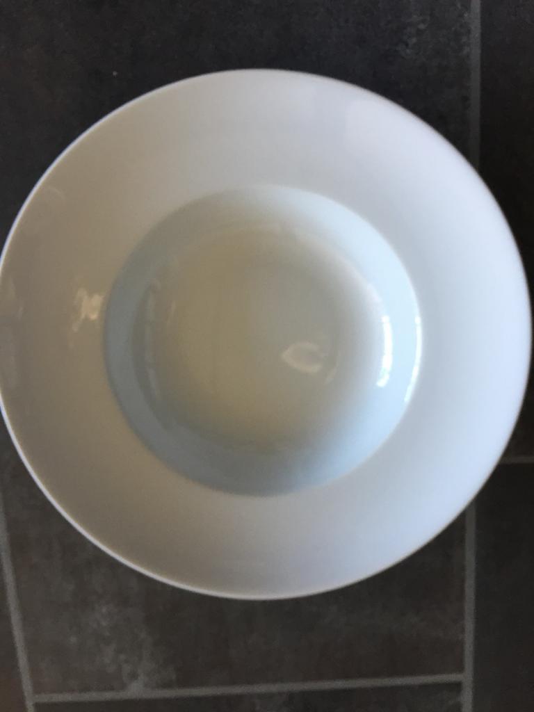 Witte diepe borden / pastaborden - 2 stuks, Ophalen, Keramiek, Nieuw, Bord(en)