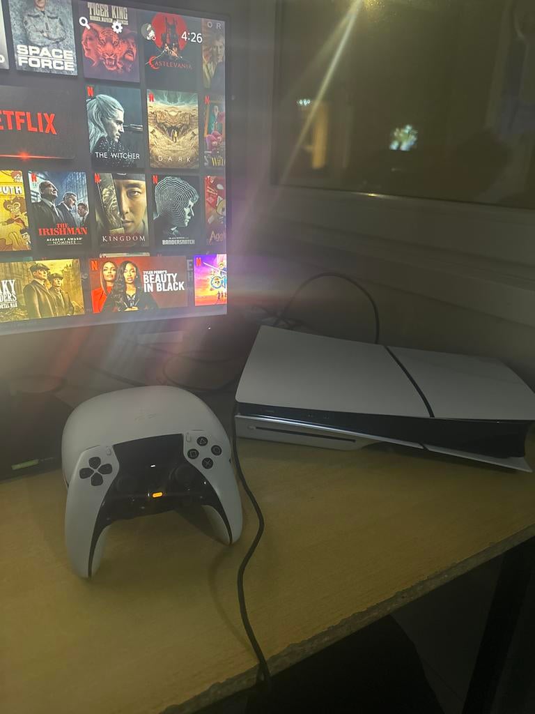 PS5 slim disk met Dell G-Sync monitor,3 controllers, headset, Spelcomputers en Games, Spelcomputers | Sony PlayStation 5, Ophalen