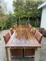 8 tuinstoelen van 4 seasons, Tuin en Terras, Ophalen, Gebruikt, Textileen