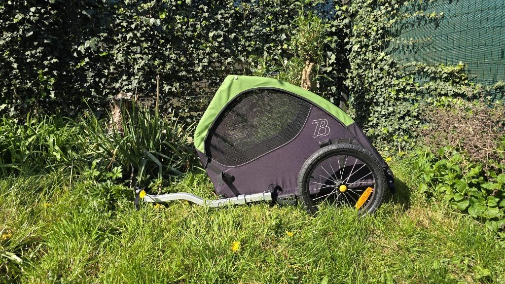 burley tail wagon honden fietskar, Ophalen, Opvouwbaar, Burley, 20 tot 40 kg