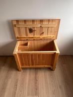 Handgemaakte houten kist, Huis en Inrichting, Woonaccessoires | Kisten, Ophalen, Gebruikt, 50 tot 100 cm, 75 tot 100 cm