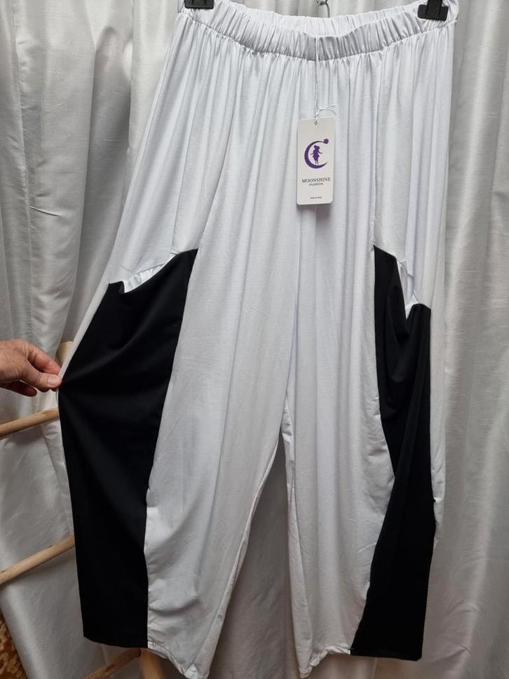 Sale verschillende zwart wit kleding Moonshine, Kleding | Dames, Broeken en Pantalons, Zwart, Lang, Ophalen of Verzenden