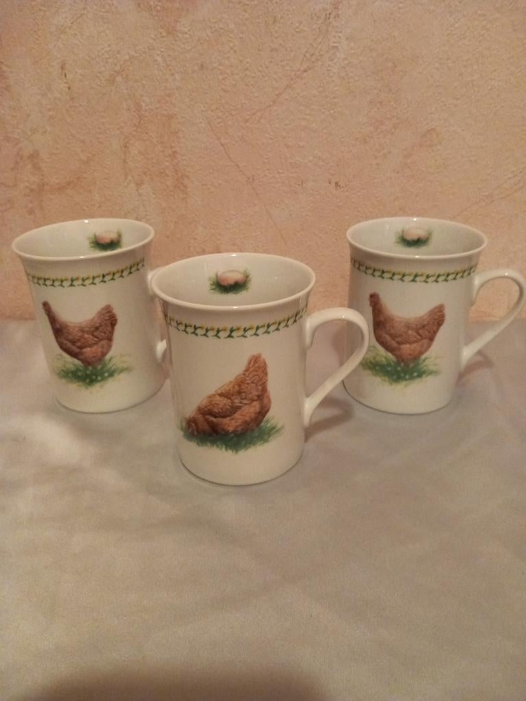 3 mokken Theo, Ophalen of Verzenden