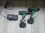 Hikoki en Hitachi 18v Boor- en Schroefmachines, Verzenden, Gebruikt, Boor- en/of Breekhamer