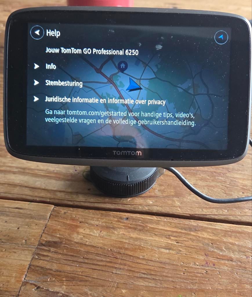 TomTom GO Professional 6250 (Vrachtwagen/Bus), Ophalen of Verzenden, Gebruikt