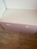 Ikea FRITIDS/stuva/SMASTAD Speelgoedkist, roze/wit, Kast, Zo goed als nieuw, 75 tot 100 cm, Minder dan 50 cm