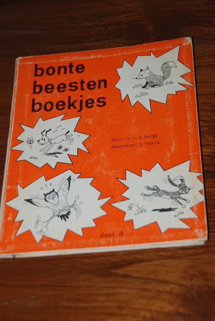 Bonte beestenboekje.              Oudje., Ophalen of Verzenden, Gelezen, Fictie algemeen